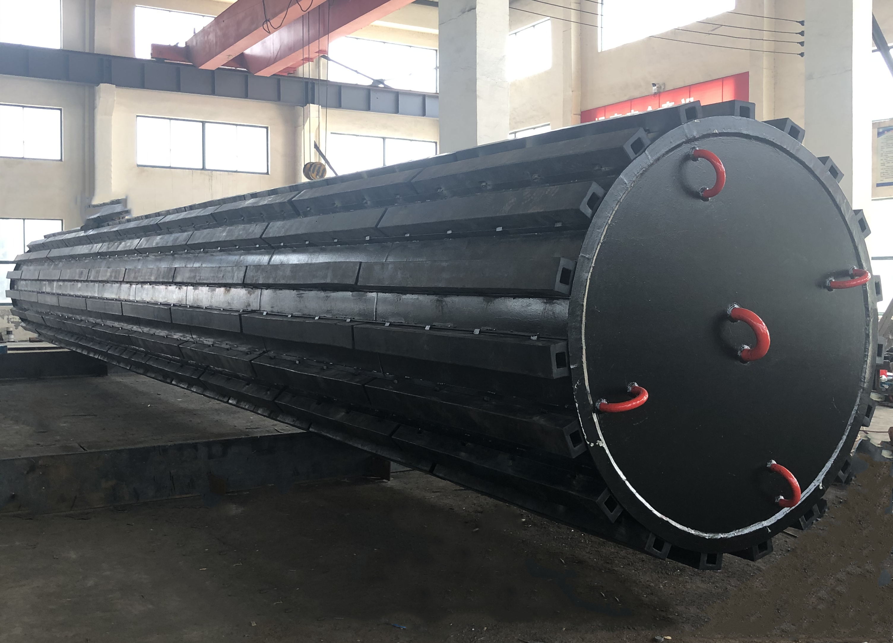 上海江南造船有限公司，定制鋼浮護(hù)舷Y2800*20000型